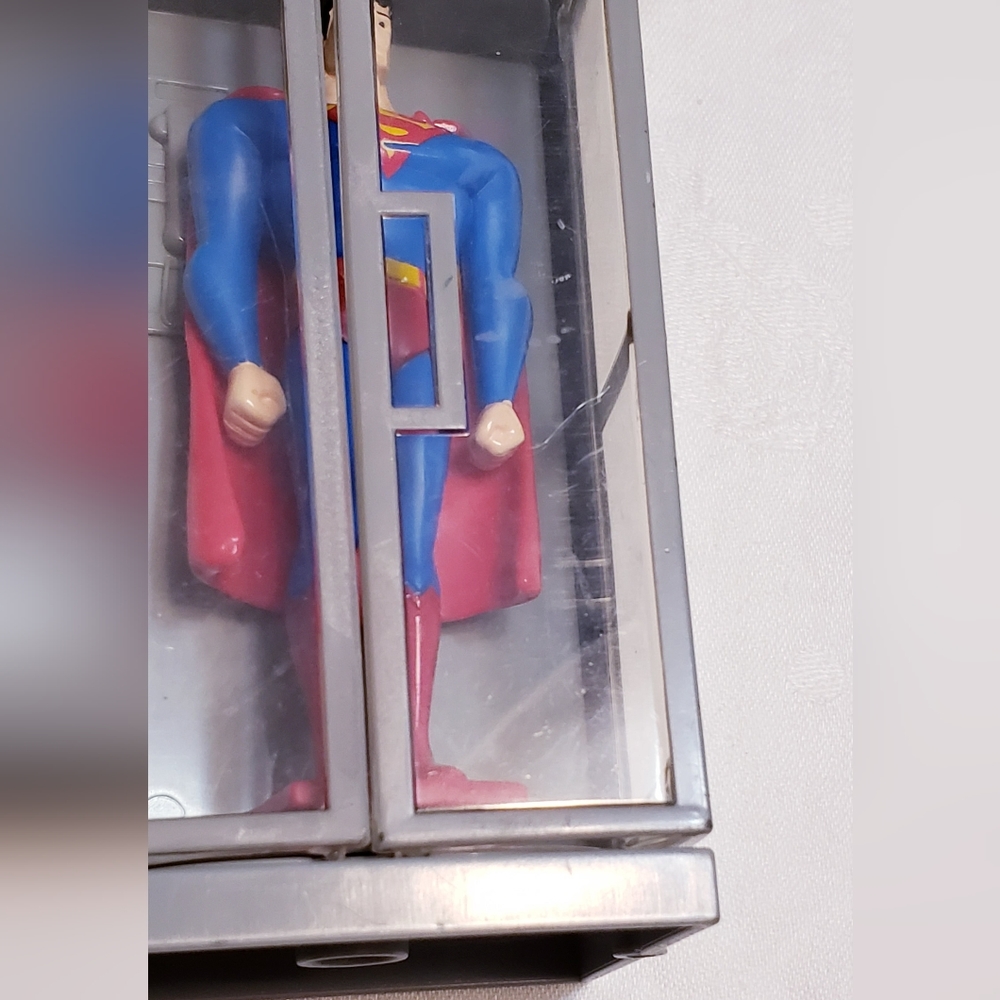 Vintage Spinning Superman Phone Booth - Picture 6 of 8